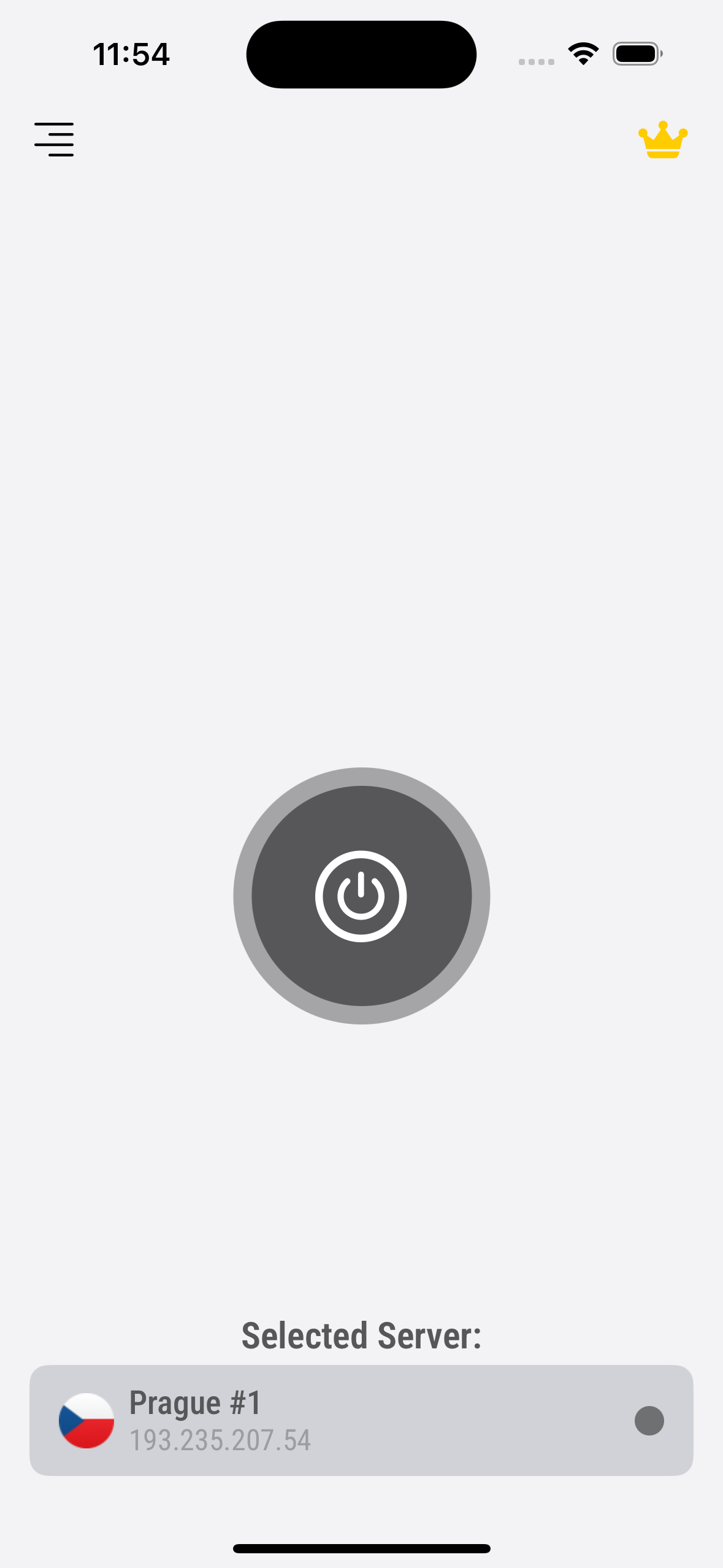 JustVPN Screenshot 1