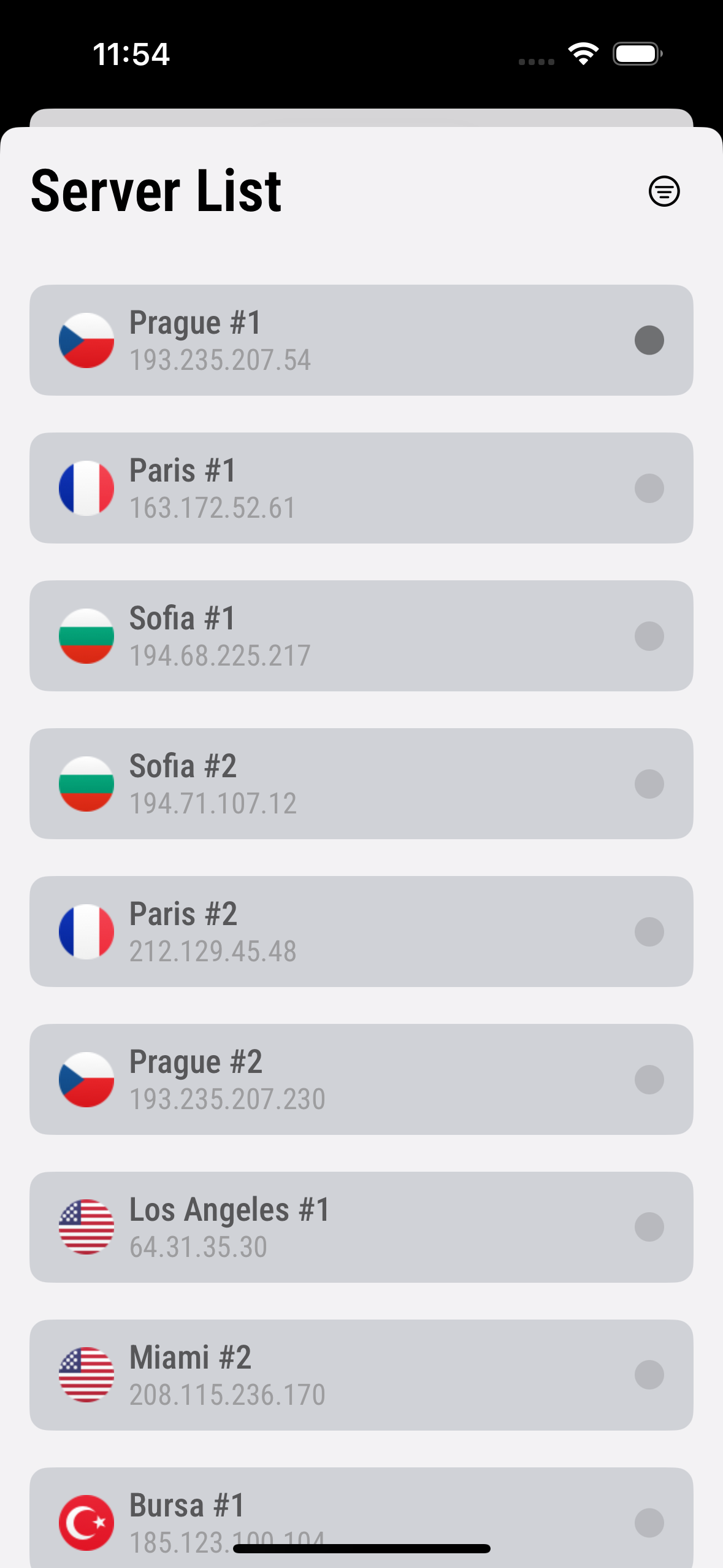 JustVPN Screenshot 4